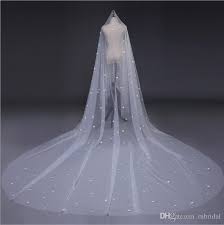 2018 new wedding veils 2 8 3 6m simple beige bridal veil waltz length bridal veil with one layer bridal hair with veil bridal hairstyles with veil