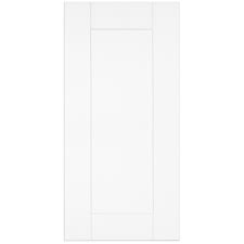 Our rtf (rigid thermofoil) cabinet doors and accessories all start with the highest quality medium density fiberboard (mdf) available today. Eurostyle Oxford Door 15 Inch X 30 Inch White Matt Thermofoil The Home Depot Canada