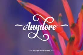 Download Anydore Font By Situjuh Cool Fonts Creative New Fonts SVG Cut Files