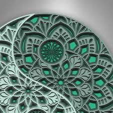 Download M08 Yin Yang Svg 3d Yin Yang Layered Svg For Cricut Glowforge Files Laser Cut Files 3d Mandala Svg Multilayered Mandala Svg Craftmegood