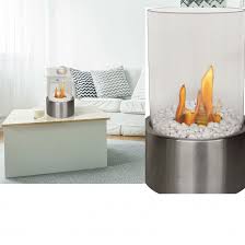 On the deck or patio, a gas fire pit table makes a great gathering space for family and friends. Tabletop Fireplace Bio Ethanol Fire Bowl Pot Indoor Outdoor Portable