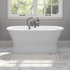 55 long x 27.5 wide x 22 high ; Bathroom 51 Bathtubs That Redefine Relaxation Through Smart Features And Fresh Style