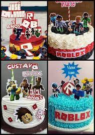 Ideas para organizar una fiesta de roblox decoración de. Roblox Toppers Para Tartas Tortas Pasteles Bizcochos O Cakes Para Imprimir Gratis Oh My Fiesta Friki