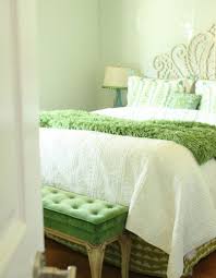 Fresh And Relaxing Green Bedroom Designs And Ideas Bedroom Green Fresh Bedroom Green And White Bedroom