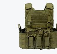 Colete Tático de Combate Militar / Colete de Segurança Molle de Entrada em  Camuflagem Militar
