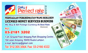 Max money (mid valley, bukit bintang and etc) 3. Kembaragd Tips Money Changers At Ampang Park Jalan Ampang Kuala Lumpur