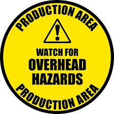 Over Head Hazards Sign Flooring Warning Signs Signs