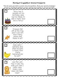 Word problems are an essential part of grade 3 common core standards. First Grade Math Addition Word Problems Sums 1 10