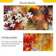 Thousands of jigsaws in stock, free shipping $65+ Amazon Com Indian Women Wolf Puzzle 1000 Pieces Jigsaw Puzzle For Adults Kids Interesting Toys Toys Games