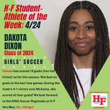 Meet this week's Student-Athlete of the Week: Dakota Dixon! #WeAreHF