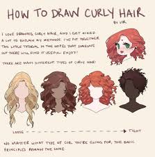 Novosti Drawing Reference How To Draw Hair Curly Hair Drawing