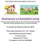 Homecare vs Assisted Living event image