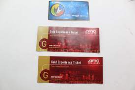 Movie Ticket Vouchers Regal Cinemas And Amc Theatres Tickets 4 Items Property Room