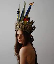 Little Doe Likes Mondays Butterfly Crown Feather Crown Hair Accessories