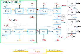 flow chart for the transmission of dengue virus between