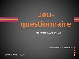 .proportionnalité au cm2 introduction pour l enseignant cette séquence sur la proportionnalité problème 2 a la grande braderie pauline et jean ont acheté en commun un lot de 9 dvd de jeux. Ppt Jeu Questionnaire Powerpoint Presentation Free Download Id 5055884