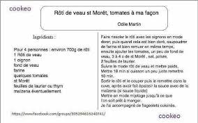 Roti De Veau St Moret Tomates A Ma Facon Roti De Veau Roti Cookeo Recette