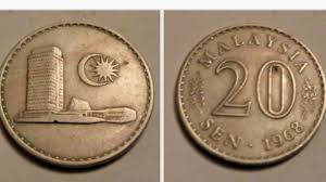 Malaysia 20 Sen 1968 Coin Value Youtube