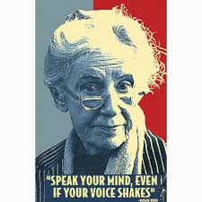 Speak your mind, even if your voice shakes. Facebook