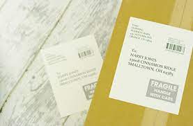 You can import it to your word processing software or simply print it. Shipping Labels For Laser And Inkjet Printing Print Shipping Labels At Your Business