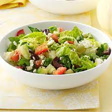 Tomato And Feta Salad Romaine Salad Salad Recipes