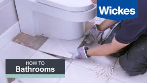 how to tile around a toilet with wickes