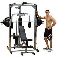 Body Solid Powerline Psm1442xs Smith Machine Package Smith Machine At Home Gym Home Gym Equipment