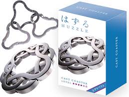 Hanayama cast puzzle level 4. Hanayama Cast Puzzle Level 4 Coaster Mindteasers Hanayama Cast The Games Shop Board Games Card Games Jigsaws Puzzles Collectables Australia