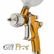 Devilbiss Gti Pro Lite Spraygun Te10 1 2 1 3mm Gold Ebay
