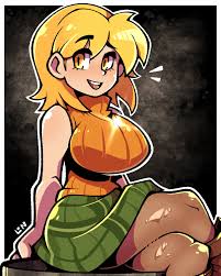 Rule 34 Dev - 1girls ashley_graham  ashley_graham_(brooke_elizabeth_mathieson) big_breasts blonde_hair  large_breasts legendofnerd miniskirt orange_eyes resident_evil  resident_evil_4 skirt solo sweater|9519797