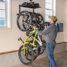 Bike Storage Rack With Shelf