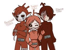 Slendytubbies Oc Possessed Tubbie Ragdoll Tubbie Injured Tubbie Art Teletubbies Anime