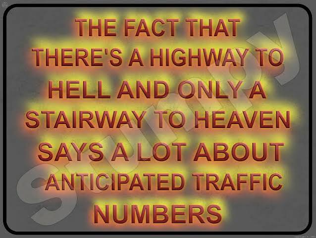 There's A Highway to Hell and A Stairway to Hea Metal Sign 9" x 12" or 12" x 16" | eBay