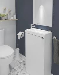 I Think B Q S Imandra Single Door Vanity Basin Unit Is The Ideal Space Saving Storage Solution For Small Vanity Basin Goodhome