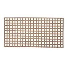 3 4 In X 4 Ft X 8 Ft Square Pressure Treated Wood Lattice 118651 At The Home Depot Square Lattice Spruce Pine Pressure Treated Wood