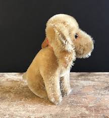 Antique Steiff Treff Dog Very Rare Toy With Original Glass Eyes Bell And Button In Ear Bloodhound Gift For Dog Lover 19 Dog Gifts Steiff Dog Lover Gifts