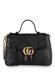 The third generation of the gucci family came to take part in the management of the company in the sixties. Handtasche Gg Marmont Small Von Gucci Bei Breuninger Kaufen