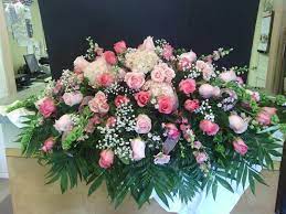The cost of funeral flowers has become inhibiting to some families today, and so at us funerals online we have teamed up with blooms today what kind of funeral flowers should i send? Shades Of Pink Prices Start At 250 00 Funeral Arrangements Funeral Flowers Flower Gift