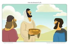 I am the bread of life coloring page created date: Bread Of Life Teaching Picture Children S Bible Activities Sunday School Activities For Kids