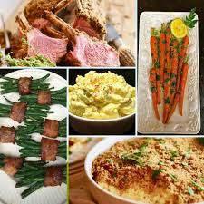 From classic ham, cooked in the slow cooker, to salads, casseroles, fresh vegetables, homemade biscuits and southern banana pudding trifle, this is a menu. 42 Easy Easter Dinner Menu Ideas And Recipes Gritsandpinecones Com