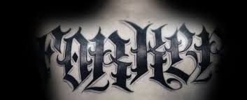 Back tattoos can vary a great deal depending on individual style and creativity. 50 Last Name Tattoos For Men Honorable Ink Ideas