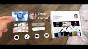 Want an augmented reality business card maker? Ar Business Card Concept Made With Arkit Youtube