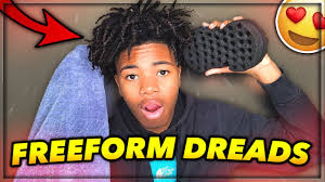 A drop fade haircut is a play on the classic fade similar to a skin fade that drops behind the ear creating an arc shape while creating a unique section. How To Towel Rub Sponge Your Hair Tutorial Thot Boy Freeform Dreads Youtube