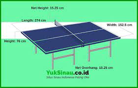 Raket raket terbuat dari lapisan kayu tipis yang pada permukaannya dilapisi karet khusus. Ukuran Lapangan Tenis Meja Beserta Penjelasannya Dan Gambarnya