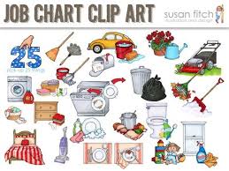 Job Chart Chore Chart Clip Art Clip Art Job Chart Chores