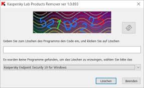 Kaspersky Lab Products Remover Kaspersky Programme Entfernen Download