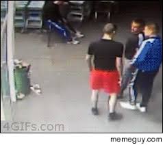 How Not To Throw A Sucker Punch Meme Guy