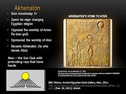 The egyptian sun god was aton ra. Visionary Or Tyrant Akhenaton Someone Who Is Characterized By New Ideas Visionary Tyrant An Oppressive Harsh Ruler Who Governs Without Restrictions Ppt Download