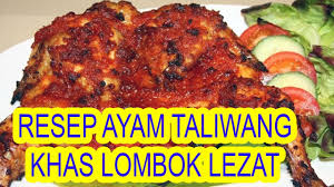 Ayam taliwang merupakan primadona kuliner yang menjadi ikon makanan khas masyarakat lombok. Cara Dan Resep Memasak Ayam Bakar Taliwang Youtube