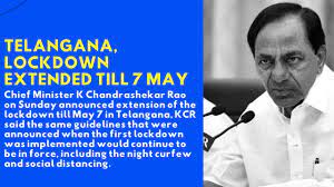 Coronavirus cases in india, lockdown news live updates: Telangana Lockdown Extended Till 7 May Covid 19 Youtube